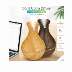 GENERICO - Humidificador difusor de aroma con luz led ultrasónico aromaterapia