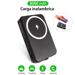 TEROS - Cargador Portatil Power Bank Magnetic 8000mah Inalamb.