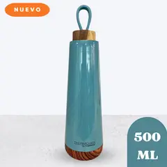 THERMOS - Botella Térmica de Acero eco 500 ml celeste