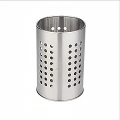 STAINLESS STEEL - Porta cubiertos de acero inoxidable