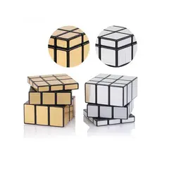 GENERICO - Cubo Rubik Profesional Mirror o Modelo Espejo 3x3 Dorado