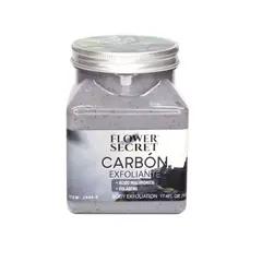 FLOWER SECRET - Exfoliante Carbón 500 ml.