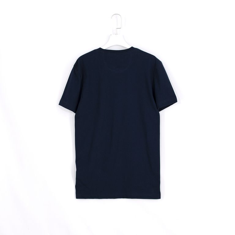 Polo basico azul hombre