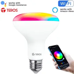 TEROS - Foco Inteligente Smart Led Rgb Wifi 13w Alexa Y Google