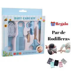 OEM - Kit de Higiene para el Cuidado del Bebé y Rodilleras d Gateo