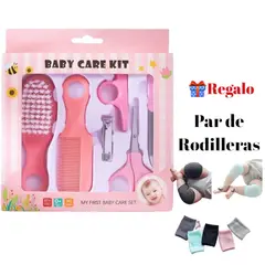 OEM - Kit de Higiene para el Cuidado del Bebé y Rodilleras d Gateo