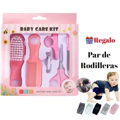 OEM - Kit de Higiene para el Cuidado del Bebé y Rodilleras d Gateo
