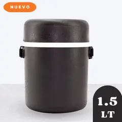 POLIMES - Termo comida clásico 1.50 lt Negro -