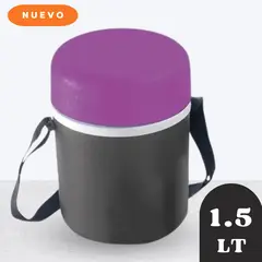 POLIMES - Termo comida clásico 1.50 lt morado -