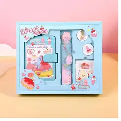 OEM - Diario con Set de Manualidades para Niños Color Celeste