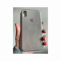 APPLE - Case Silicona Para Iphone 15 Pro Max - GRIS