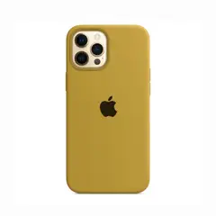 APPLE - Case Silicona Para Iphone 15 Pro Max - MOSTAZA