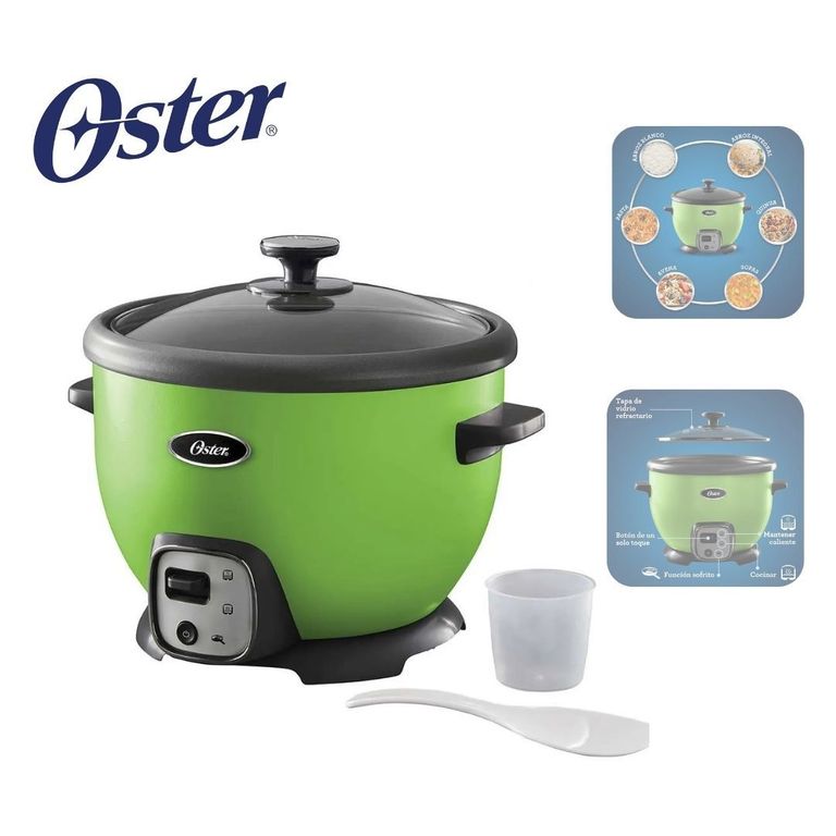 Olla Arrocera Con Función Sofrito 1.8 lts Verde
