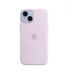 APPLE - Case Silicona Para Iphone 13 LILA + Mica de Vidrio