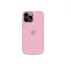 APPLE - Case Silicona Para Iphone 13 Pro ROSA + Mica de Vidrio