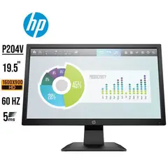 HP - Monitor P204v - Pantalla 19.5" HD - Antirreflejo