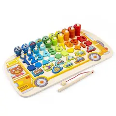 GENERICO - JUGUETE MONTESSORI BUS