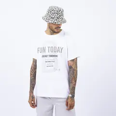 BHEVSK - Polo estampado hombre No Regret