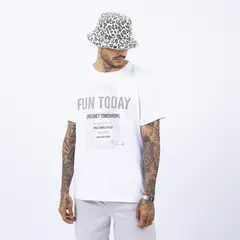 BHEVSK - Polo estampado hombre No Regret