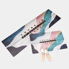 IMPORTADO MC - Alfombra de cocina 2 pzs absorvente / antideslizante Like home