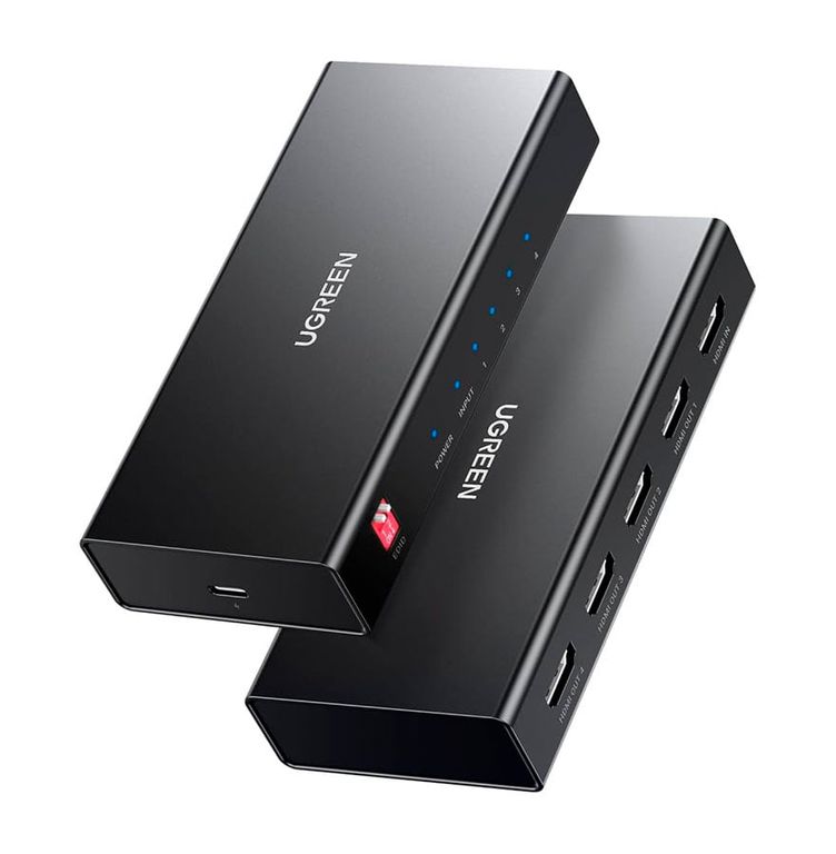 Splitter Hdmi 1 En 4 Premium 4k@60hz Power Ps4,5 TV