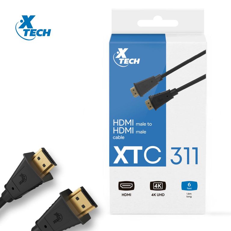 Cable HDMI XTC-311 HDMI Macho A HDMI Macho 1.8 m De Largo