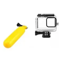 GENERICO - Flotador + Case Acuatico PARA Gopro 13 12 11 10 9