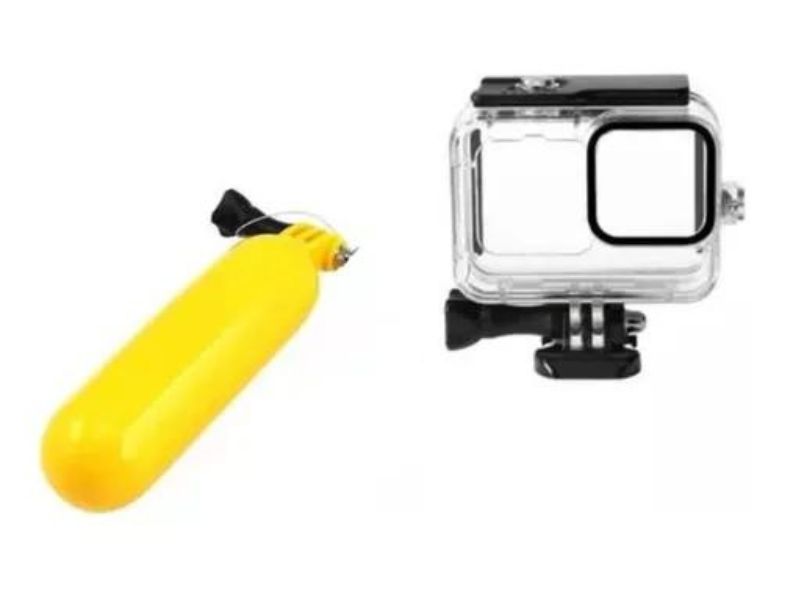Flotador + Case Acuatico Gopro 13 12 11 10 9