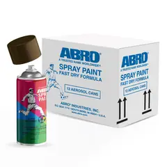 ABRO - Pintura en Spray Marrón Café 067C - caja x12 latas