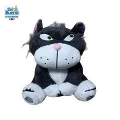 GENERICO - GATO ENFADADO KAWAII GRIS LUCIFER