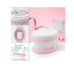 GENERICO - Inodoro Basin de Entrenamiento Musical para Niños Rosado