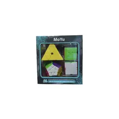 MOYU - Cubo Mágico Cubo Rubik - Set 4 cubos