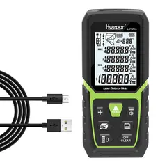 HUEPAR - Medidor de distancia Láser LM120A 120m LCD Recargable