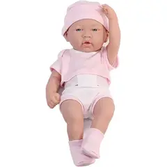 GENERICO - Muñeca reborn de vinilo de silicona Blanco - 35 cm