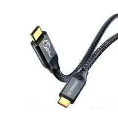 ORICO - Cable Premium Usb-c 3.2 Gen 2 Macho 100w 4k@60hz Reforzado (1m)