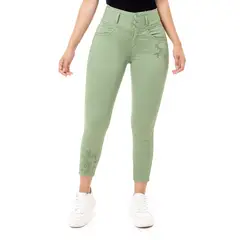 PIONIER - Pantalon Moda Drill Stretch Mujer Ambell