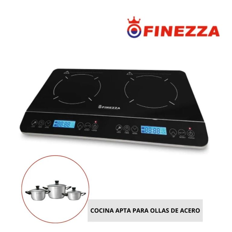 Cocina de Inducción de 2 Hornillas