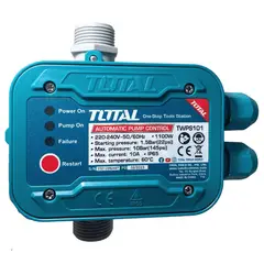 TOTAL TOOLS - SWITCH CONTROLADOR DE BOMBA AUTOMÁTICO15-10BAR 10A de1 Pulgada TOTAL