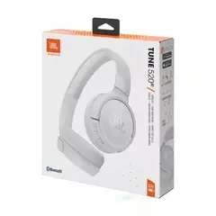 JBL - AUDIFONOS TUNE 520 BT COLOR BLANCO - 57 HORAS