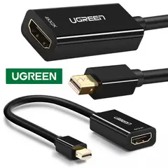 UGREEN - Adaptador Convertidor Mini Displayport a HDMI 4k Mdp a hdmi Mac