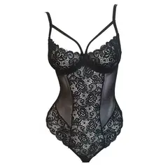 GENERICO - Body oTeddy Angela transparente - Lencería