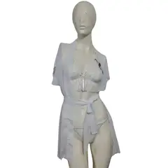 GENERICO - Bata más microbikini - Conjunto