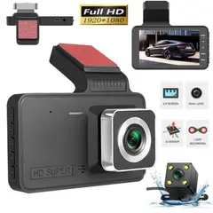 GENERICO - Camara Auto Y Retroceso 2 camaras DVR dual Cámara para carro full hd