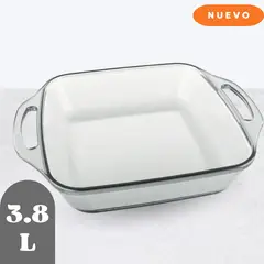 MARINEX - Asadera Cuadrada Grande Seletta de 3.8 L -