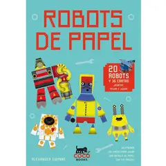 GENERICO - ROBOTS DE PAPEL - para montar y jugar