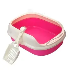 RYBIU IMPORT - Arenero Abierto con Pala Cernidora Rosado