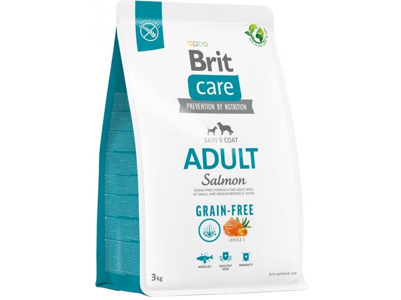 CARE LIBRE DE GRANOS 3 KG PERROS ADULTOS SALMON Y PAPA