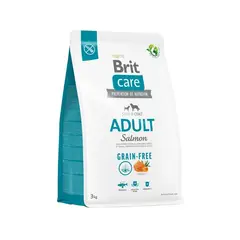 BRIT - CARE LIBRE DE GRANOS 3 KG PERROS ADULTOS SALMON Y PAPA