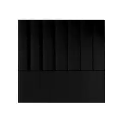 MAVISAC - Cabecera Tosco Dos Plazas Color Negro - Tela