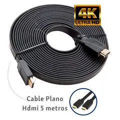 OEM - Cable Hdmi 5 Metros Plano Ultra Hd 1920 * 1080